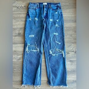 Bohme Distressed Rigid Mom Jeans Jeans - NWT